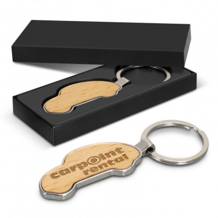 Santo Car Shaped Key Ring Promotional Products