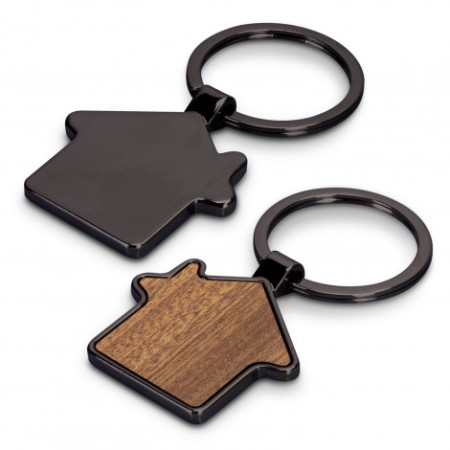 Santo House Shaped Key Ring Promotional Products