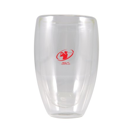 Sierra 450ml Double Wall Glass Cup Promotional Products