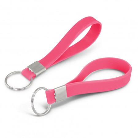 Silicone Key Ring - Debossed Promotional Products