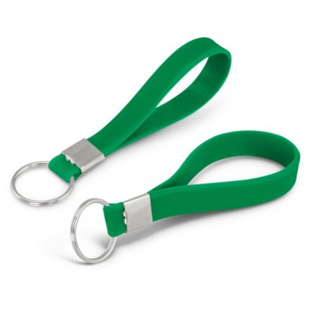 Silicone Key Ring - Debossed Promotional Products