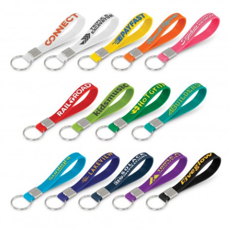 Silicone Key Ring - Embossed Promotional Products