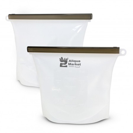 Silicone Reusable Storage Pouch Promotional Products
