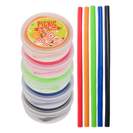 Silicone Straw In Case Promotional Products