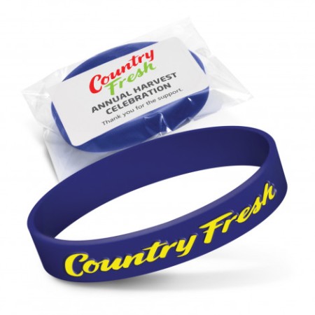 Silicone Wrist Band - Embossed Promotional Products