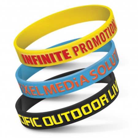 Silicone Wrist Band - Embossed Promotional Products