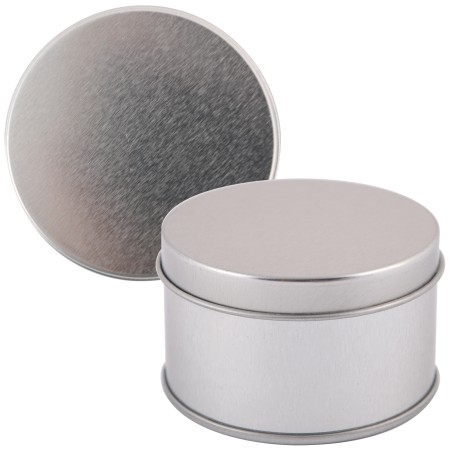 Silver Round Tin Promotional Products
