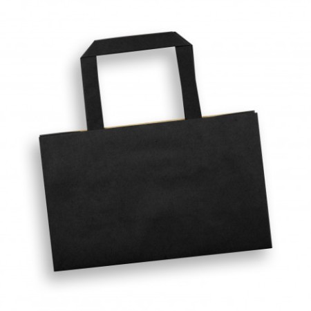 Small Flat Handle Paper Bag Landscape Promotional Products
