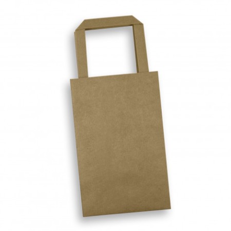 Small Flat Handle Paper Bag Portrait Promotional Products
