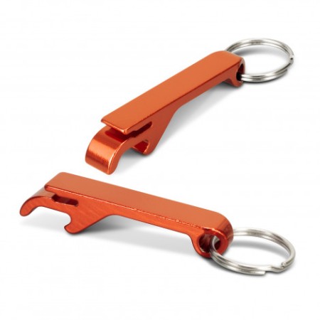 Snappy Metal Bottle Opener Key Ring Promotional Products