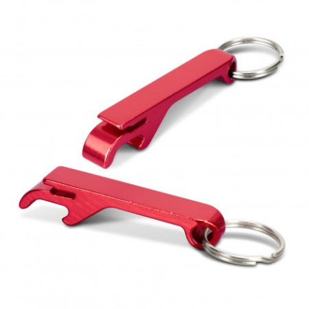Snappy Metal Bottle Opener Key Ring Promotional Products