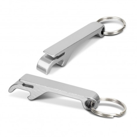 Snappy Metal Bottle Opener Key Ring Promotional Products