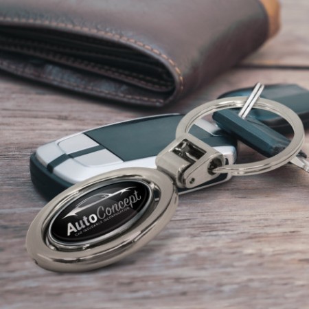 Spinning Metal Key Ring Promotional Products