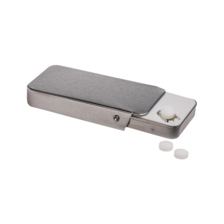 Sugar Free Breath Mints In Slider Tin Promotional Products