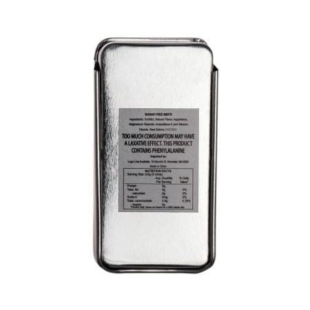 Sugar Free Breath Mints In Slider Tin Promotional Products
