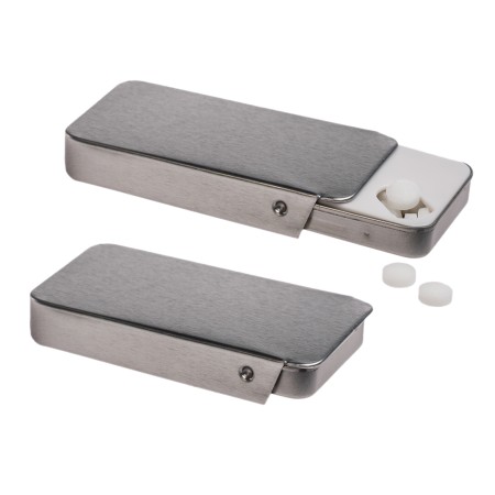 Sugar Free Breath Mints In Slider Tin Promotional Products