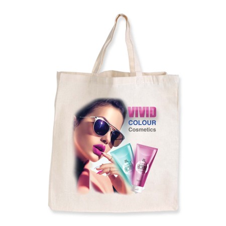 Supa Shopper Short Handle Calico Bag  Promotional Products