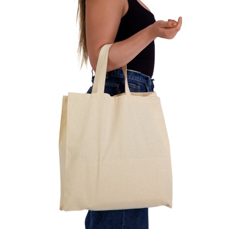 Supa Shopper Short Handle Calico Bag  Promotional Products