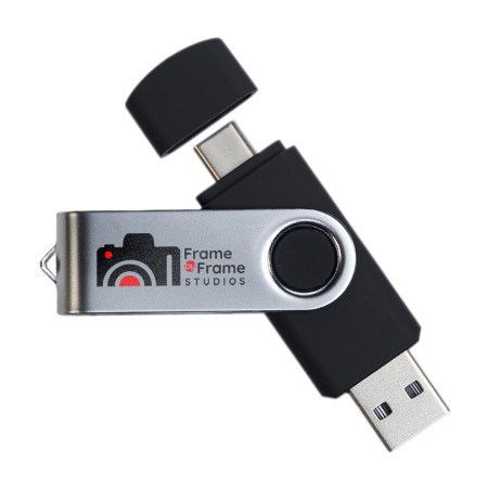 Swivel Usb Flash Drive Dual 8gb Promotional Products