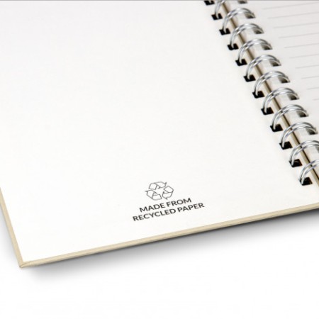 Terra Recycled Paper Spiral Notebook Promotional Products