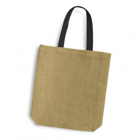 Thera Jute Tote Bag - Coloured Handles Promotional Products