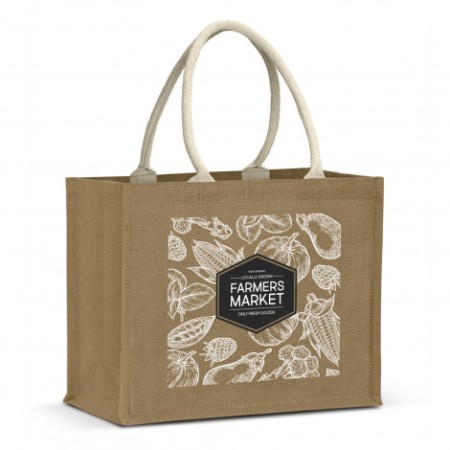 Torino Starch Jute Tote Bag Promotional Products
