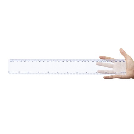 Transparent 30cm Ruler Promotional Products