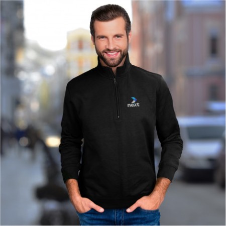 Trendswear Camden Unisex Quarter Zip Promotional Products