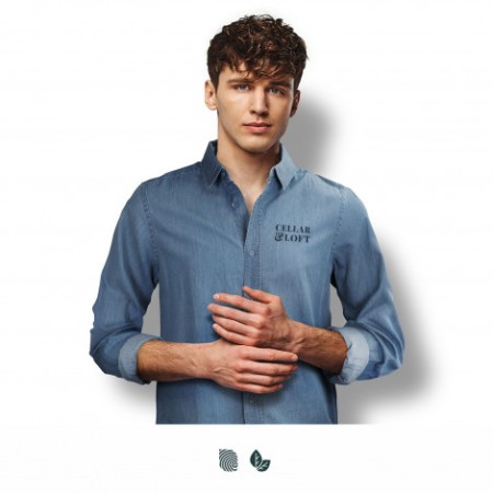 Trendswear Chester Men's Denim Shirt Promotional Products