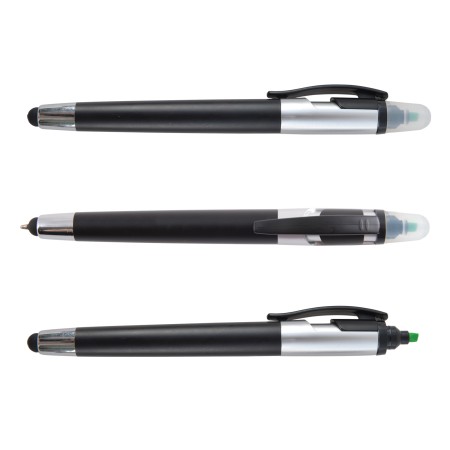 Trident Pen / Stylus Highlighter Promotional Products