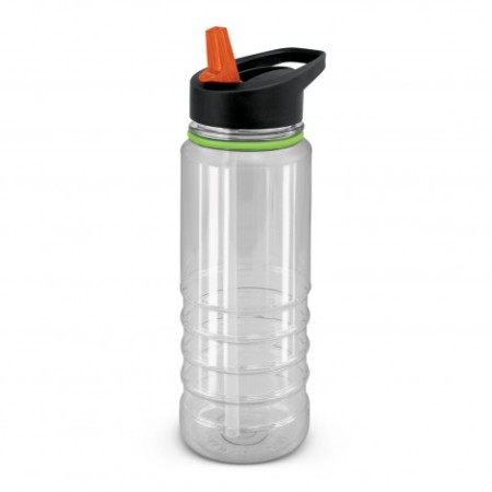 Triton Elite Bottle - Clear And Black Promotional Products
