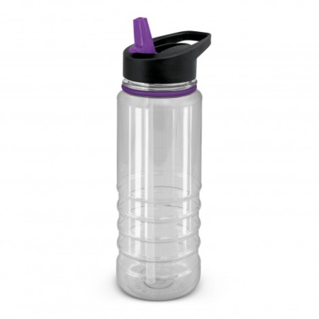 Triton Elite Bottle - Clear And Black Promotional Products