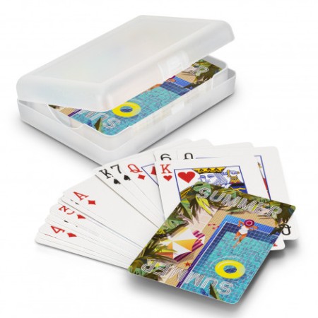 Vegas Playing Cards - Gift Case Promotional Products