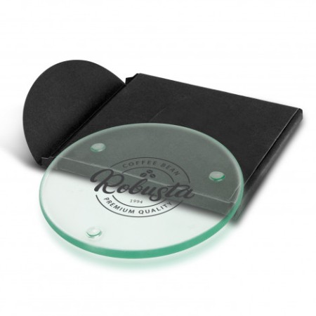 Venice Single Glass Coaster - Round Promotional Products