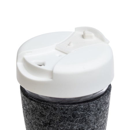 Vienna Coffee Cup / Flip Lid / Rpet Band Promotional Products