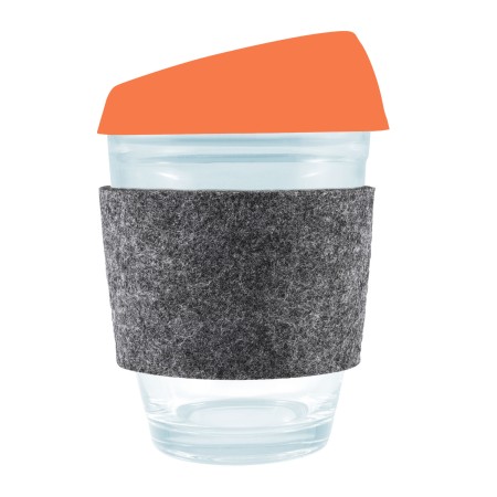 Vienna Coffee Cup / Silicone Lid / Rpet Band Promotional Products