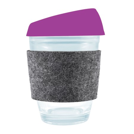 Vienna Coffee Cup / Silicone Lid / Rpet Band Promotional Products