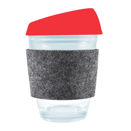 Vienna Coffee Cup / Silicone Lid / Rpet Band Promotional Products