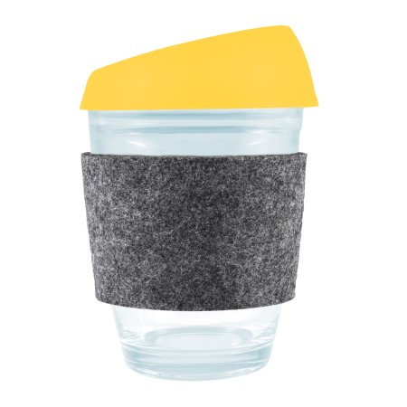 Vienna Coffee Cup / Silicone Lid / Rpet Band Promotional Products