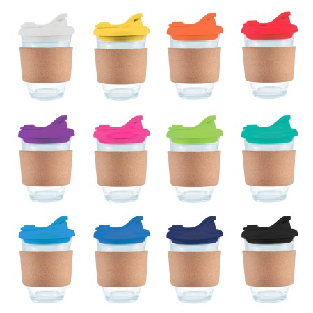 Vienna Coffee Cup / Snap Lid / Cork Band Promotional Products