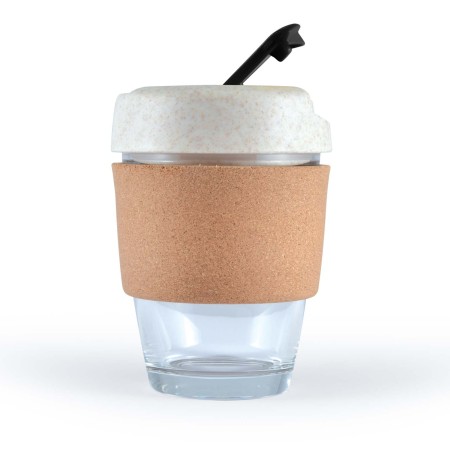 Vienna Eco Coffee Cup /  Cork Band Promotional Products