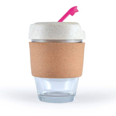 Vienna Eco Coffee Cup /  Cork Band Promotional Products