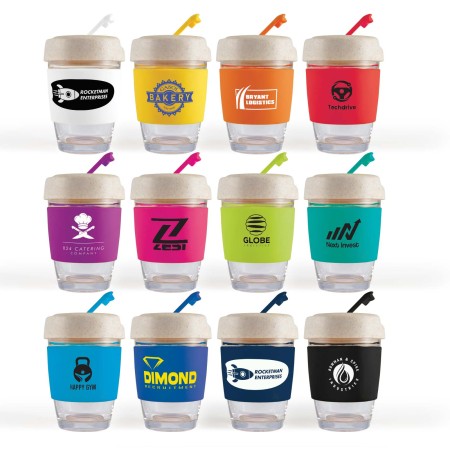 Vienna Eco Coffee Cup / Silicone Band Promotional Products