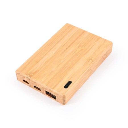 Viper 5,000mah Bamboo Power Bank  Promotional Products