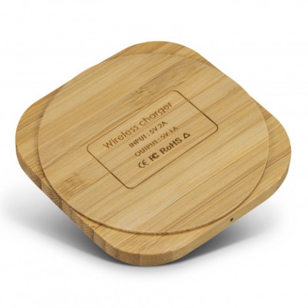 Vita Bamboo Wireless Charger - Square Promotional Products