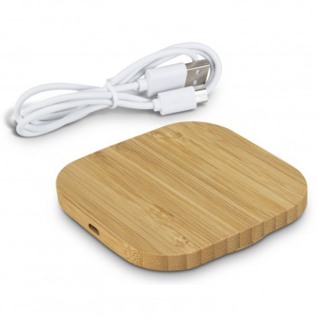 Vita Bamboo Wireless Charger - Square Promotional Products