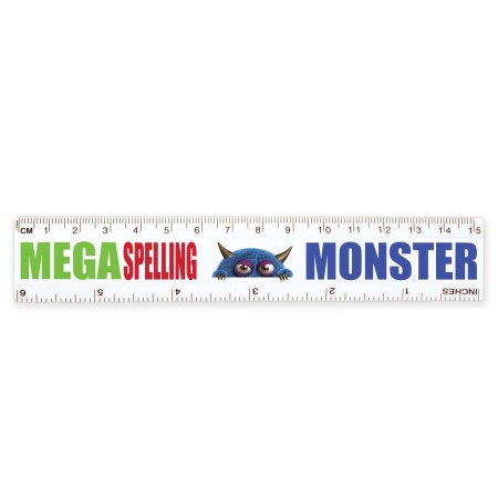 White15cm Ruler Promotional Products