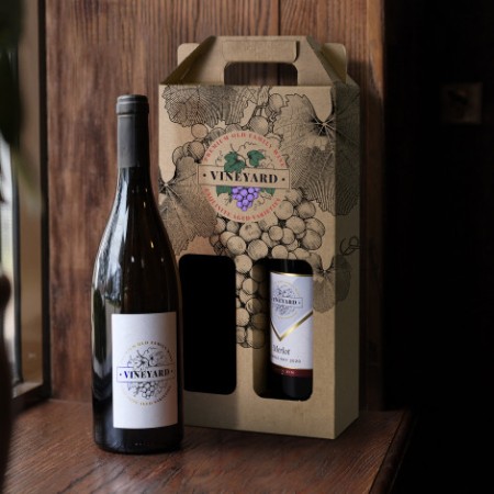 Wine Carry Pack - Double Promotional Products