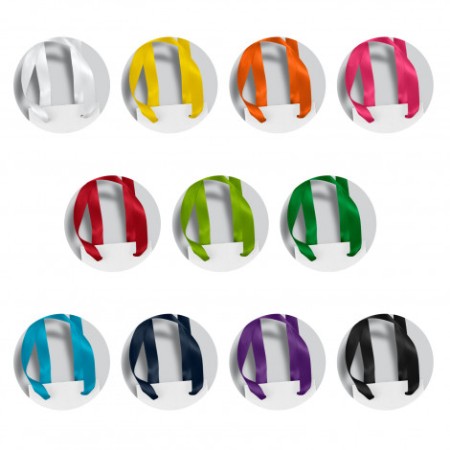 Wine Ribbon Handle Paper Bag - Full Colour Promotional Products