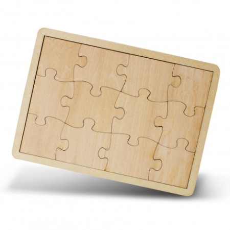 Wooden 12 Piece Puzzle Promotional Products